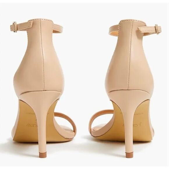 J. CREW New in Box Ankle Strap Heel Sandal in Beige // 11 - Picture 2 of 14